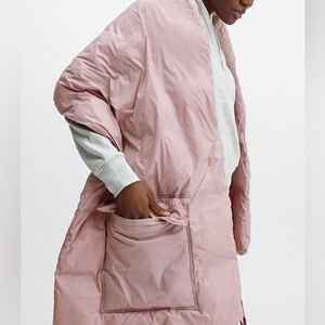 Fabletics Pink Unisex Puffer Scarf